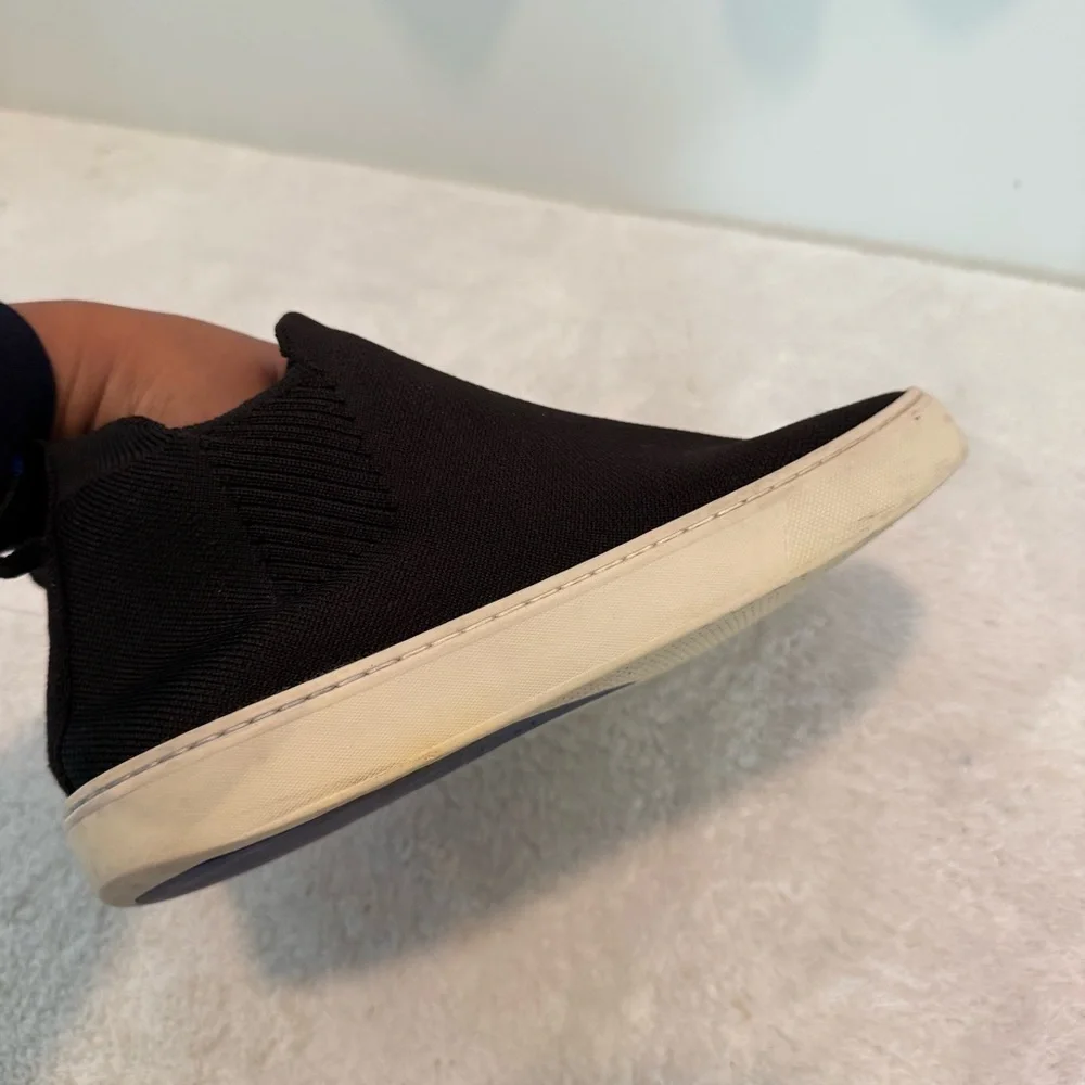 Rothy's CHELSEA Black Ankle Boot Sz M8